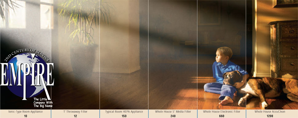 Save on indoor air cleaning with AccuClean