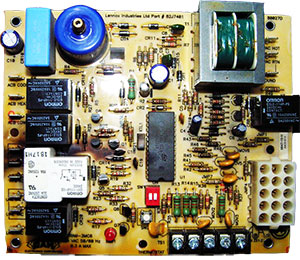 Lennox circuit board that is burnt out.